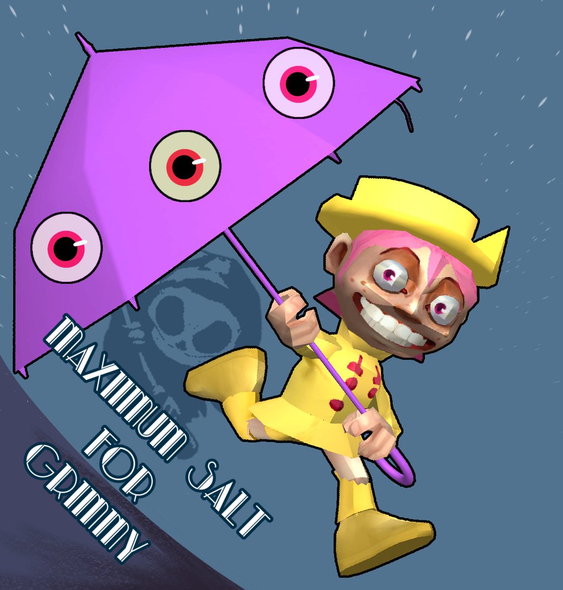 Thenightisandy's tweet photo. Something... 

(You'll never see this show up in @RunFredRedux)

#skullgirls #runningfred #concept #fanart https://t.co/sZ1WauNxkO