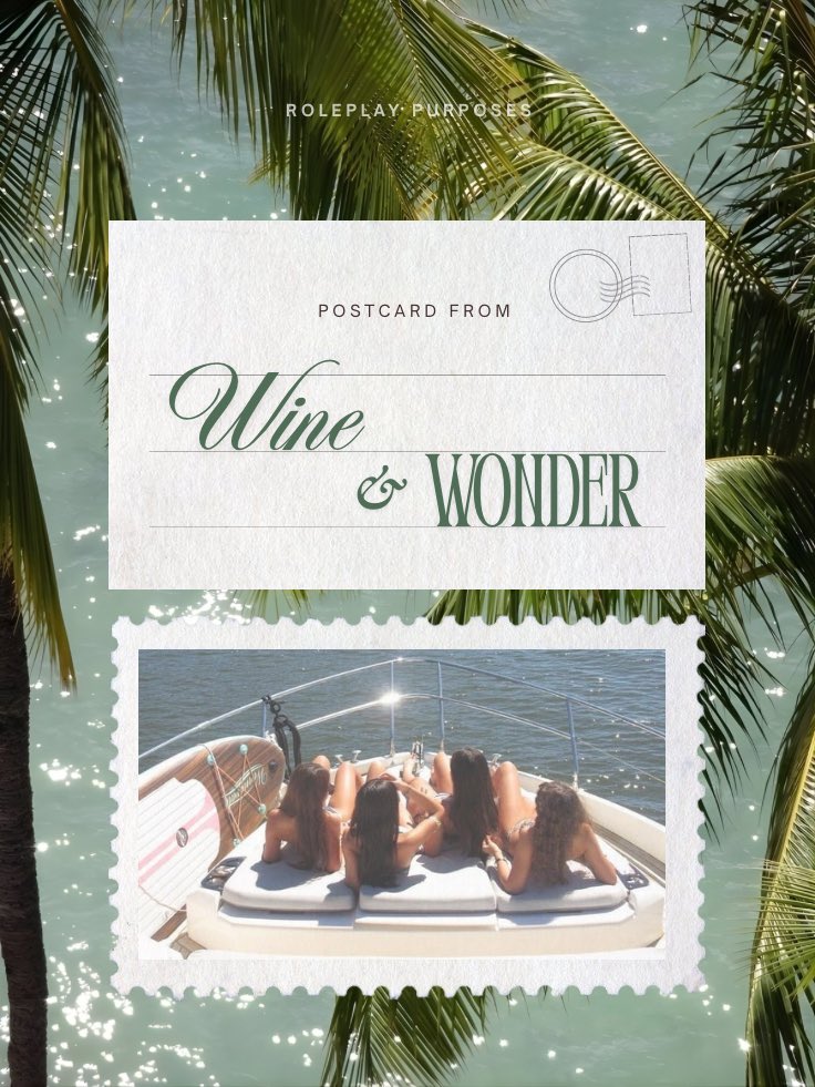 ⠀⠀

𝙍𝙀𝙋𝙊𝙎𝙏 𝙒𝙊𝙐𝙇𝘿 𝘽𝙀 𝘼𝙋𝙋𝙍𝙀𝘾𝙄𝘼𝙏𝙀𝘿.

MUSEMORI┆Hello! We are planning a trip and we're looking for two more girl to round out the group.

⠀⠀ ⠀