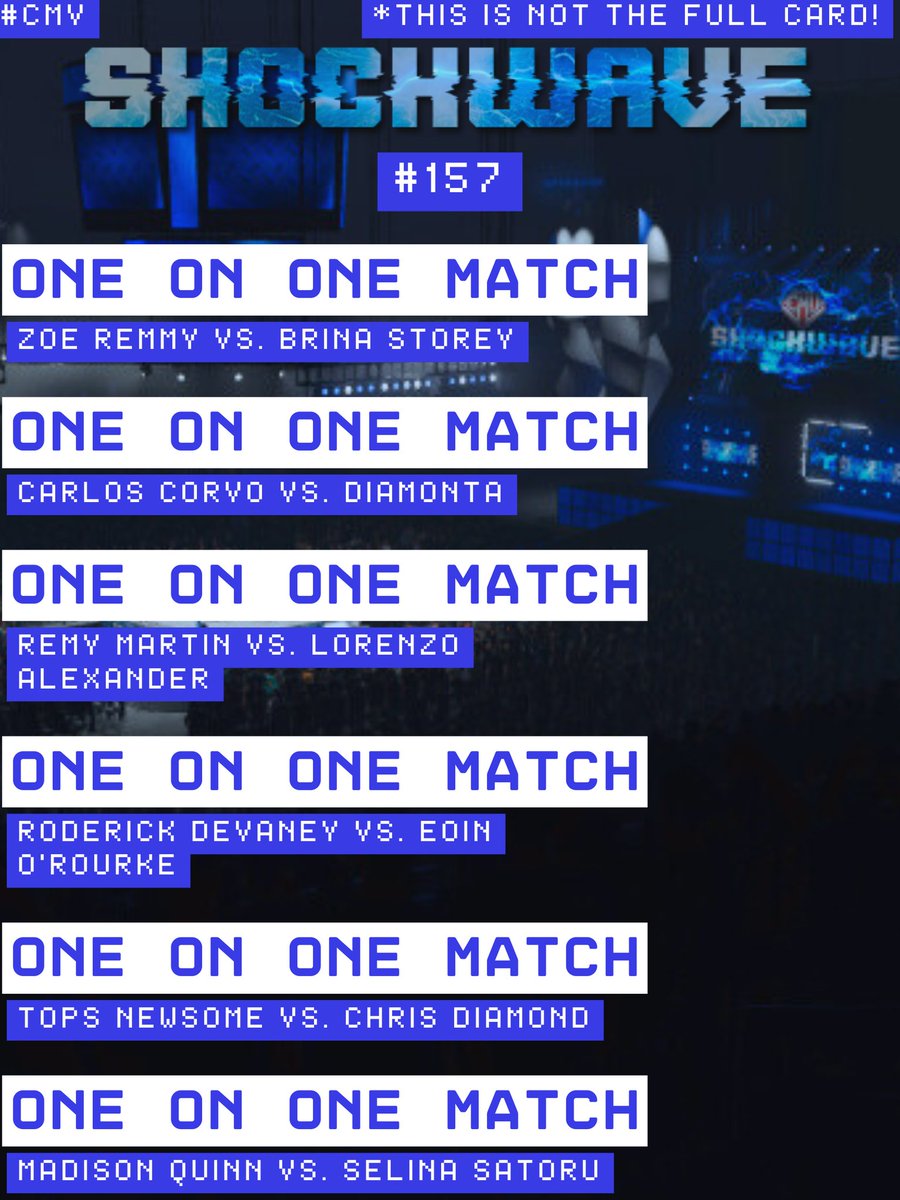 Monday! Twitch.tv/CMVNetwork #CMV