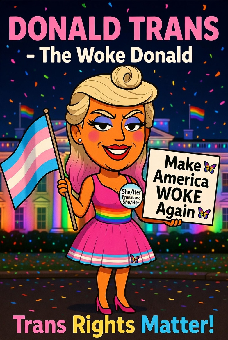 seizemyheart's tweet image. el donald trans #grok #2late #ICE