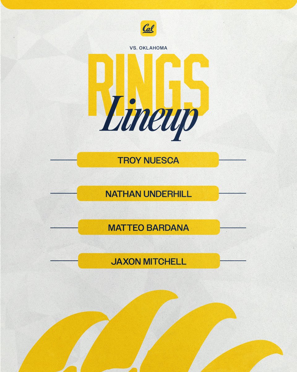 Cal Men's Gymnastics tweet media