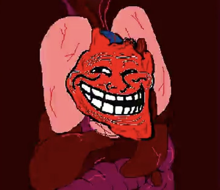 abusive clown stroking his shit tweet media