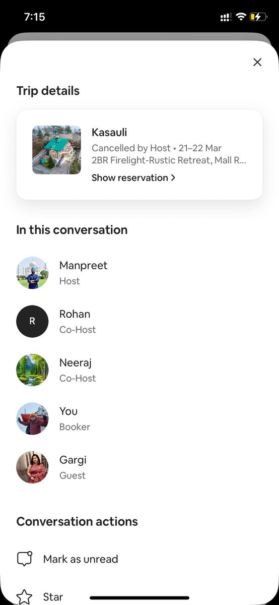 sengupta_archis's tweet photo. @bchesky Ditched by host after reaching property. AirBNB couldn’t resolve  the issue, except a refund..Returning back to Chandigarh from Kasauli due to lack of stay.
Airbnb india has also become an unreliable platform.
Your executive have no sympathetic touch, just commercial https://t.co/qhmmLjv5nL