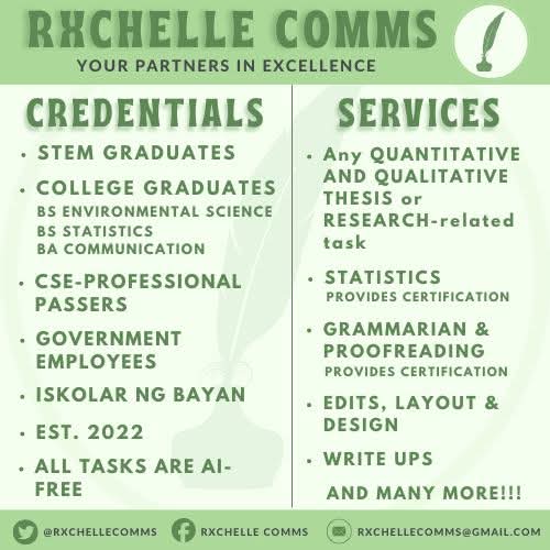 Rx | RESEARCH, STAT, GRAMMARIAN, WRITE UP & DESIGN tweet media