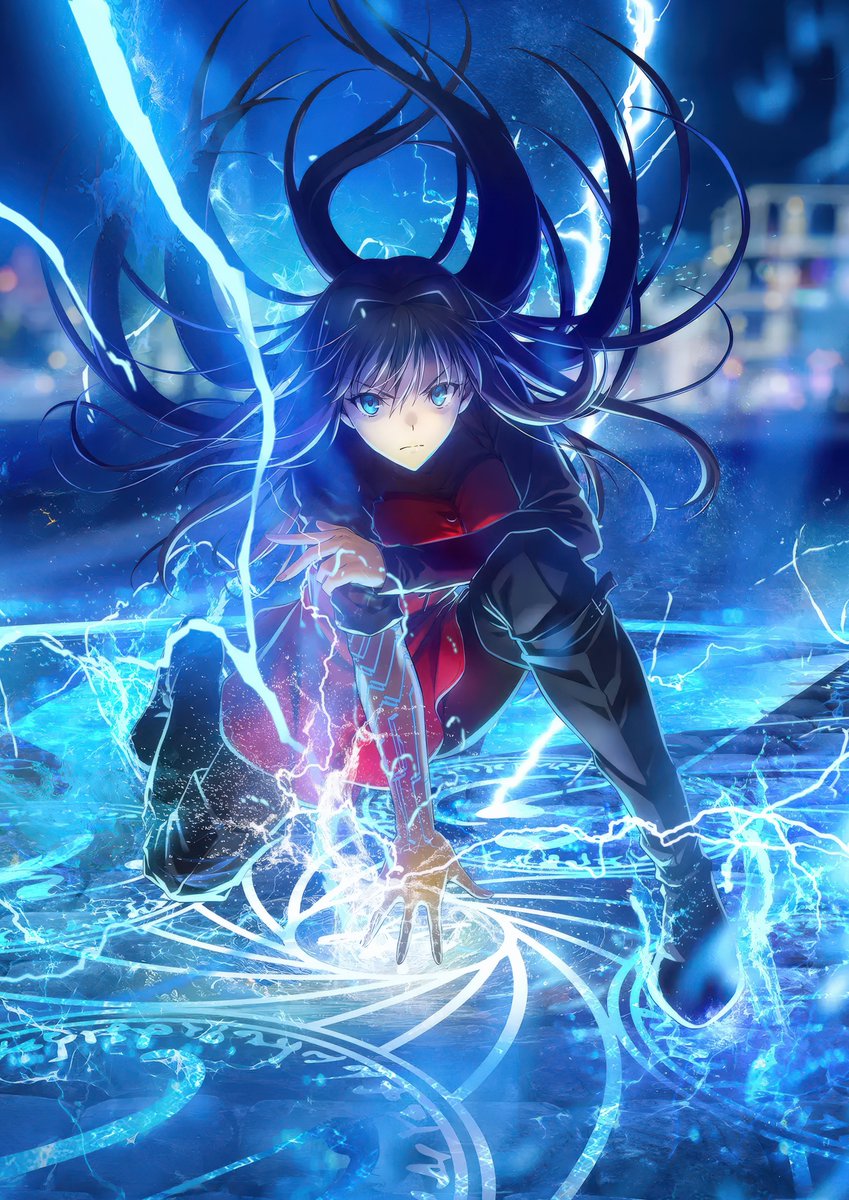 Witch on the Holy Night 4K TEXTLESS POSTER with AOKO Aozaki