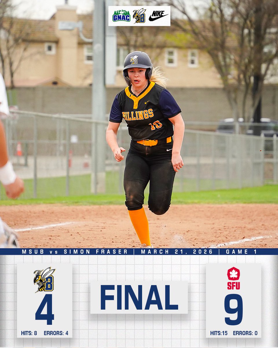 MSUB Softball tweet media