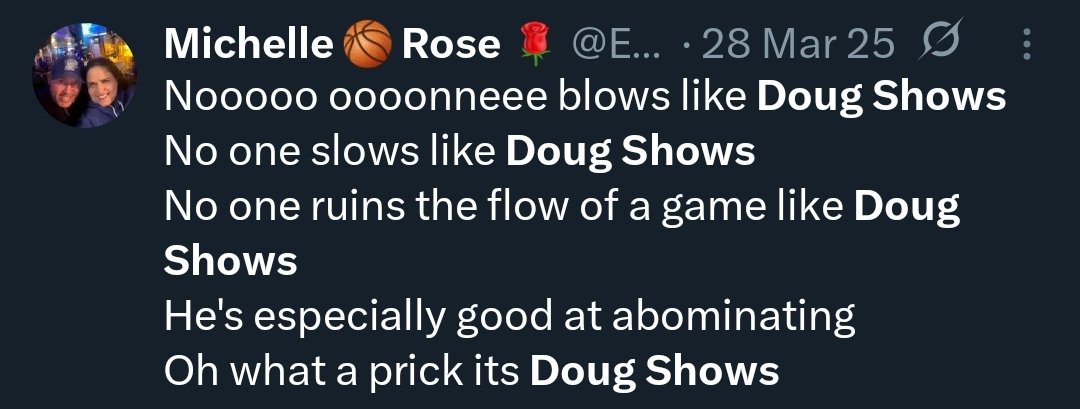 Michelle ๐ Rose ๐น tweet media