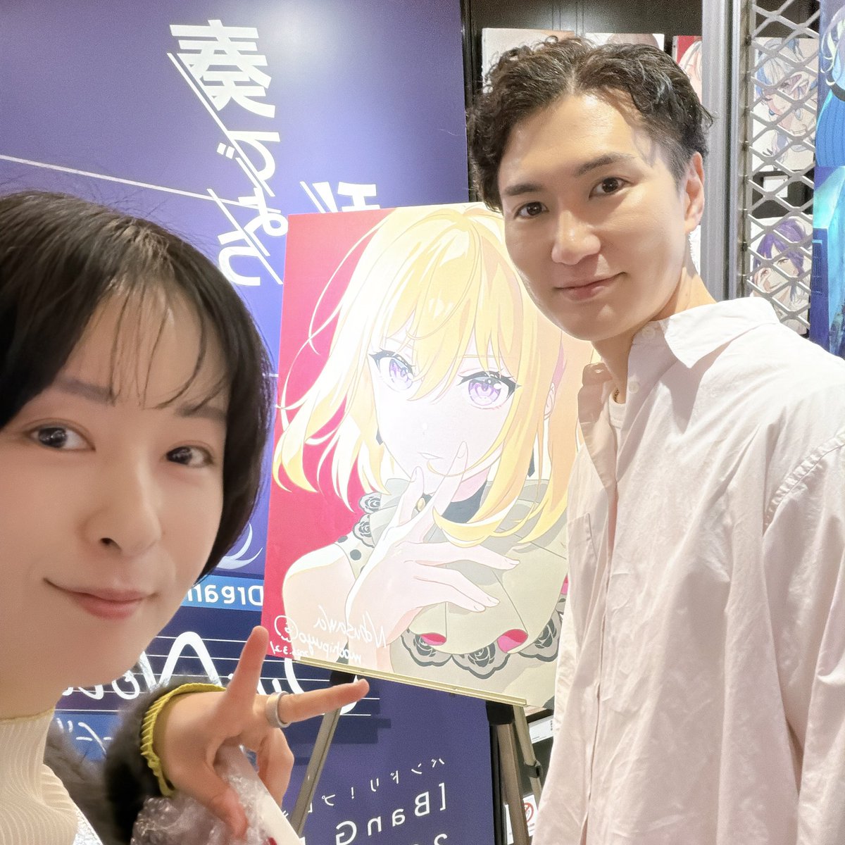 こんにちは！

ドロリスさん搬入させていただきました。
もしお近くの際はぜひご覧ください🙏
#信澤イラスト展