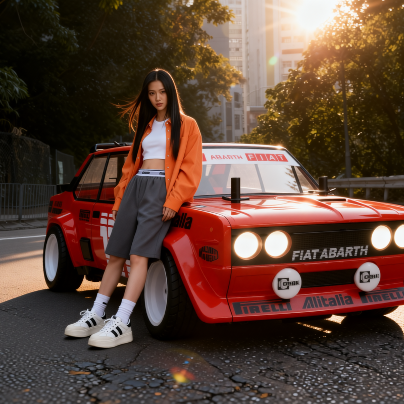 jason9394's tweet photo. Old-school rally energy, wide-body attitude🔥🏁#Fiat131Abarth #Abarth #Group4 #RallyLegend #ItalianClassic #MotorsportMood #CarCulture #RetroRally #GoldenHour #RCLife #RCBuilds #AI #Tamiya #M06 https://t.co/iuxFiSQfCq