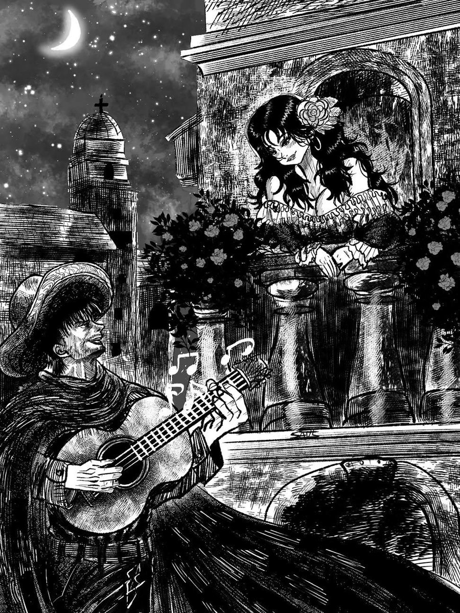 SaulRuvalcaba14's tweet photo. #Serenade art #serenata #charroart #mexicana #mexicanart #artemexicano #charroculture #traditionalmexican #folkloreart #culturamexicana #mexicantraditions #charrostyle #mexicanheritage #artofmexico #charrolife https://t.co/Vj7dP0spbv