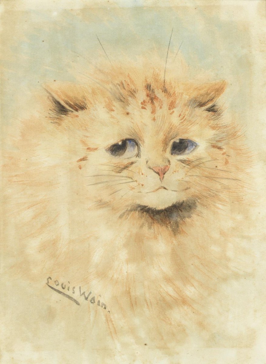 Louis Wain Bot tweet media