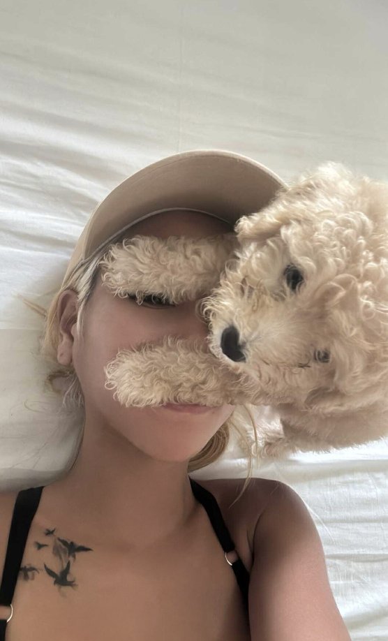 itscassiedreams's tweet photo. What more cute.. me or this puppy? There only one correct answer!! https://t.co/8HoW5yY0Dv