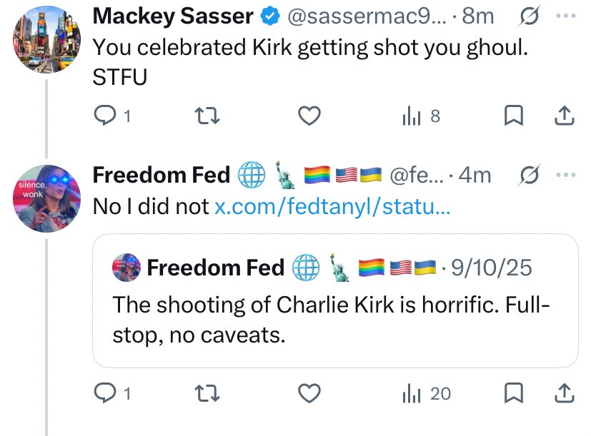 Freedom Fed 🌐🗽🏳️🌈🇺🇸🇺🇦 tweet media