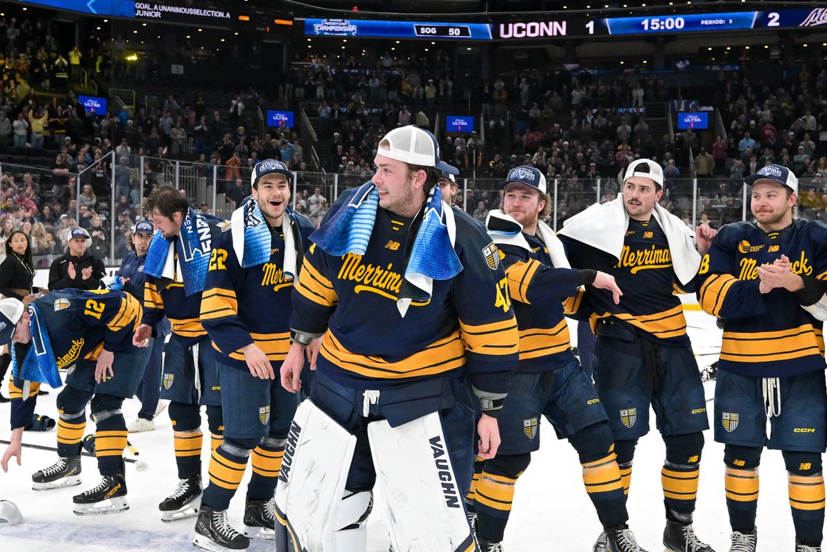 Merrimack Men’s Hockey tweet media