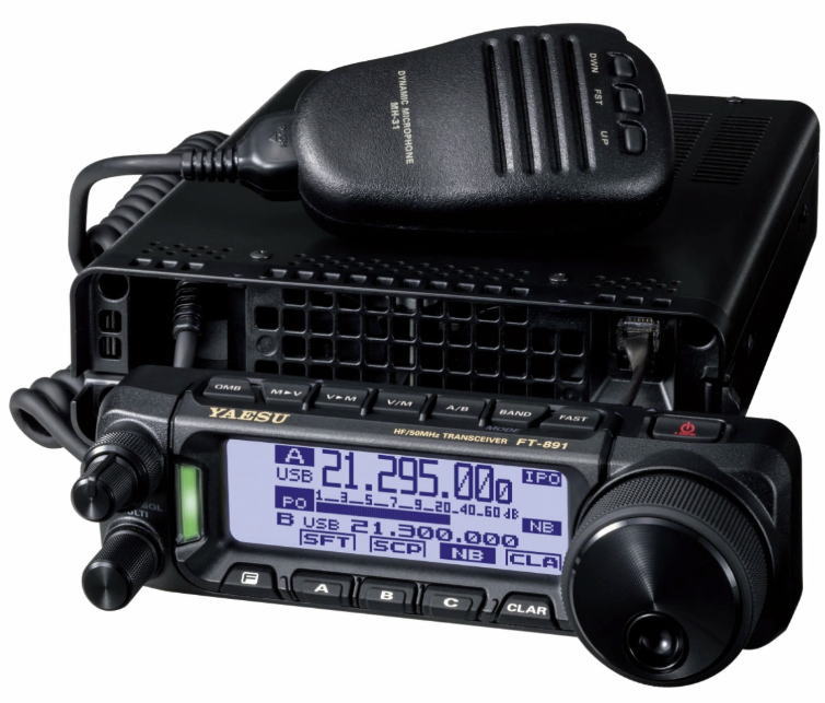 八重洲無線 HF/50MHzオールモードセパレートモービル機 訳ありFT-891M