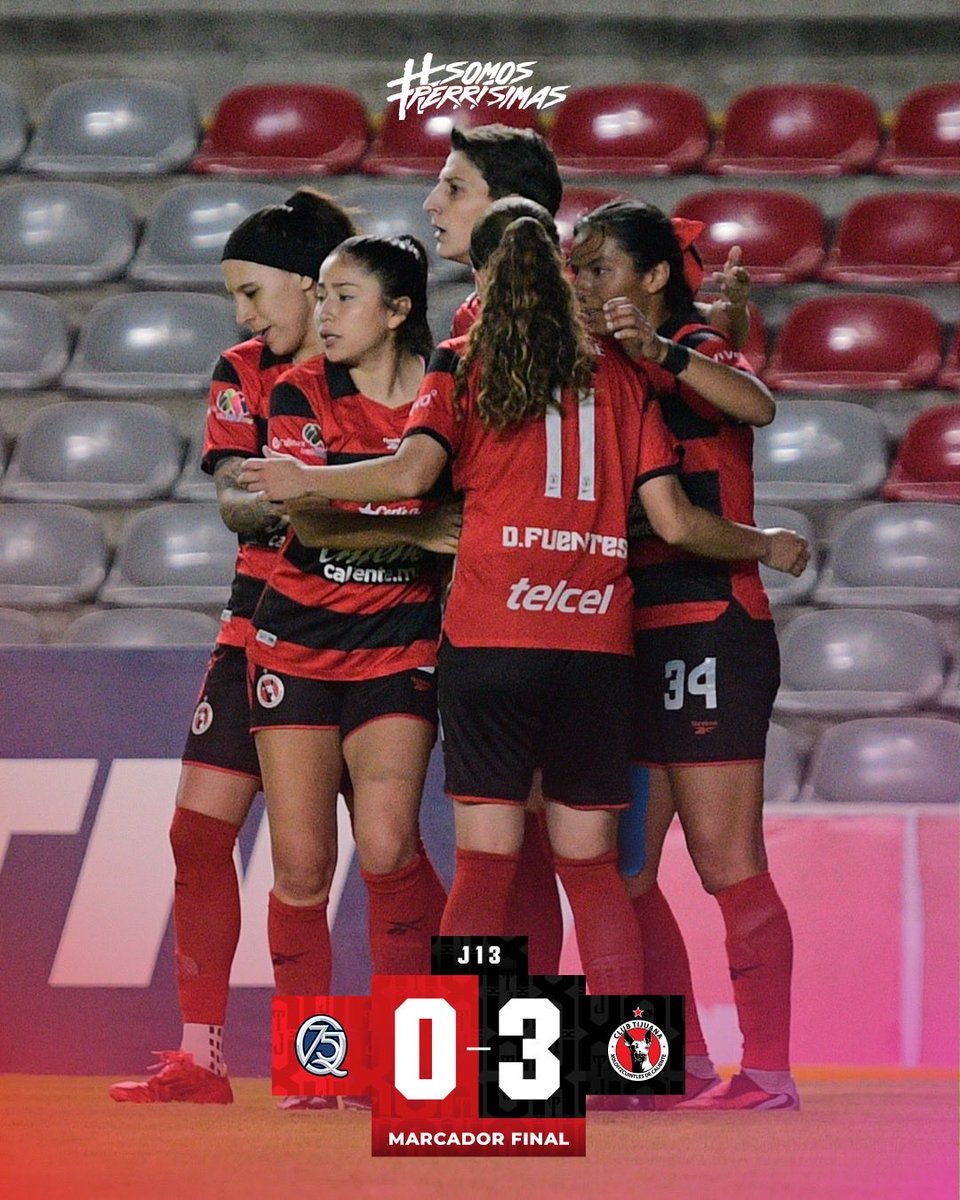 XolosFemenil's tweet photo. ¡LO GANARON LAS #PERRÍSIMAS! 🐕✨

Los 3 puntos son para mis rojinegras tras una gran exhibición de 0-3 en Querétaro.❤️🖤

#SomosPerrísimas 🐕 https://t.co/gvDWrdLtrf