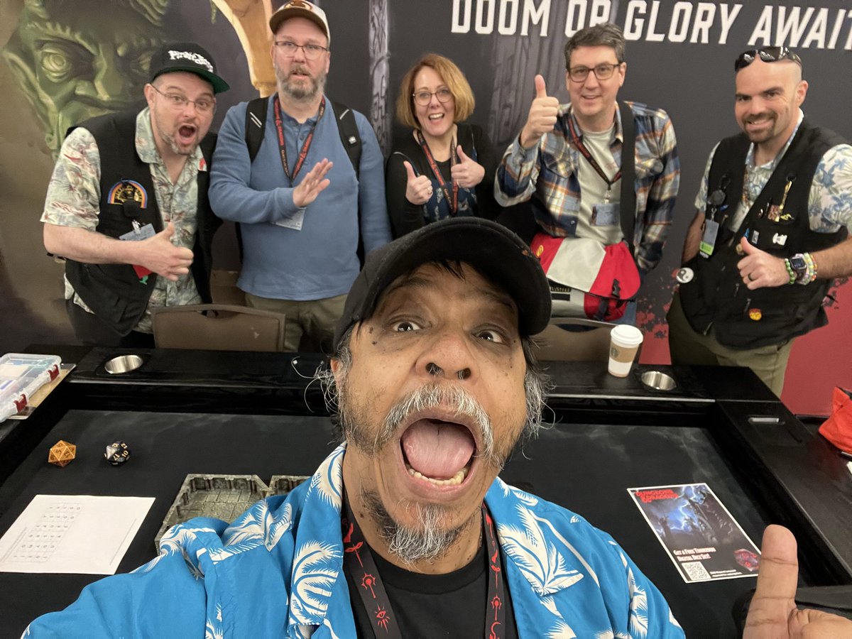 Marcello is back home from GaryCon tweet media