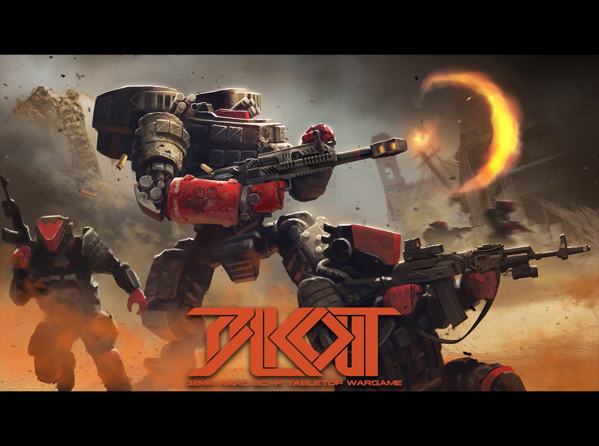 marcwashere_cp's tweet image. 210626 - 4 more days to @AdeptiCon. Splash art for BLKOUT, 32mm tabletop wargame // Manticor Borz Group 
.
#coffeeandperspective #blkout #tabletop #wargaming