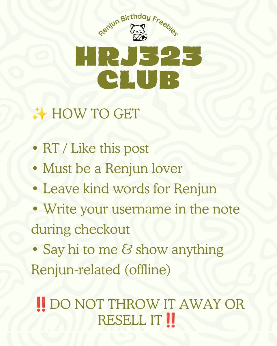 ~ 𝑶𝒏𝒍𝒊𝒏𝒆 𝒂𝒏𝒅 𝑶𝒇𝒇𝒍𝒊𝒏𝒆 𝑭𝒓𝒆𝒆𝒃𝒊𝒆𝒔 𝑹𝒆𝒏𝒋𝒖𝒏 𝑩𝒊𝒓𝒕𝒉𝒅𝒂𝒚 ~
by <a href="/_3to3Yllowrann_/">Rann⁉️ #ROLO 🔜</a> 

🍊 id.shp.ee/72tNeC19

How to get? check the pict ><

Special for Renchin and everyone who loves Renjun ♡
#freebies #Renjunday #Renchin