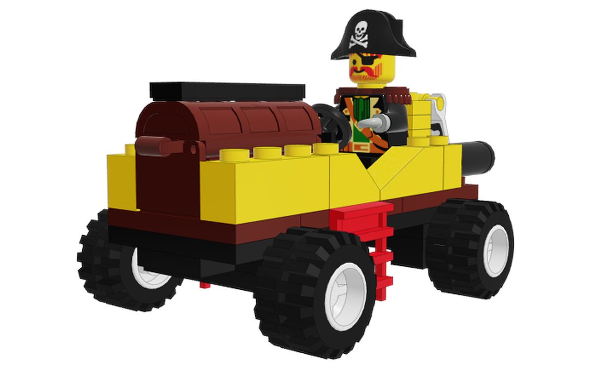 So Captain Redbeard finally got his upgraded car huh.