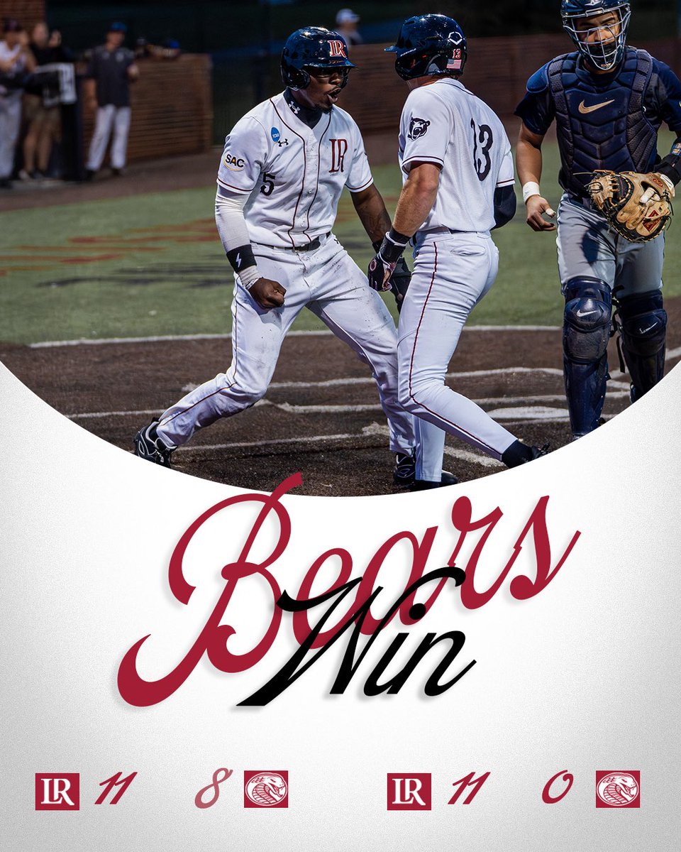 LR BEARS BASEBALL tweet media
