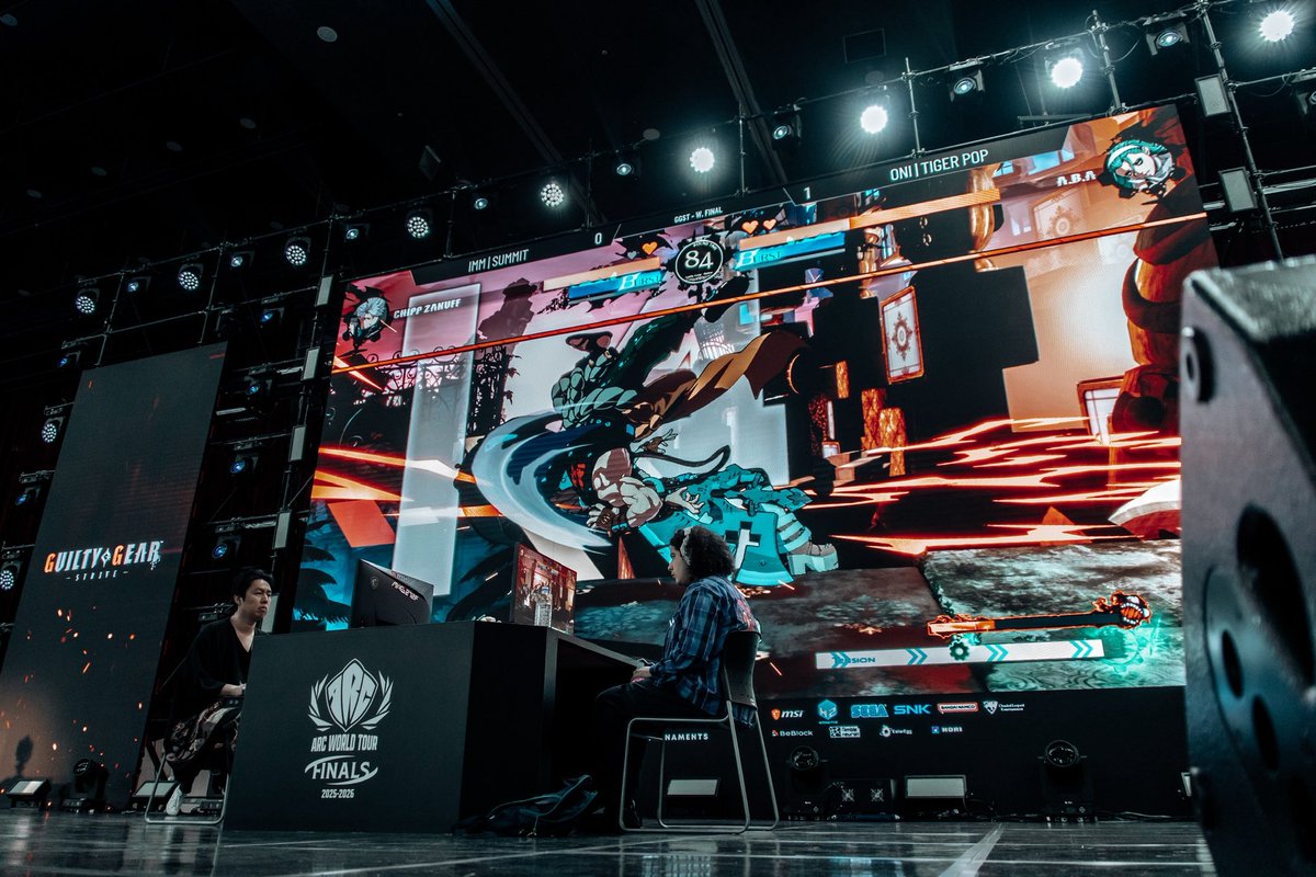 GGST TOP8 starts at 5pm(KST)
Are you ready!?

⚡️ #IMMWIN ⚡️

#AWTFINALS #AWT25_26