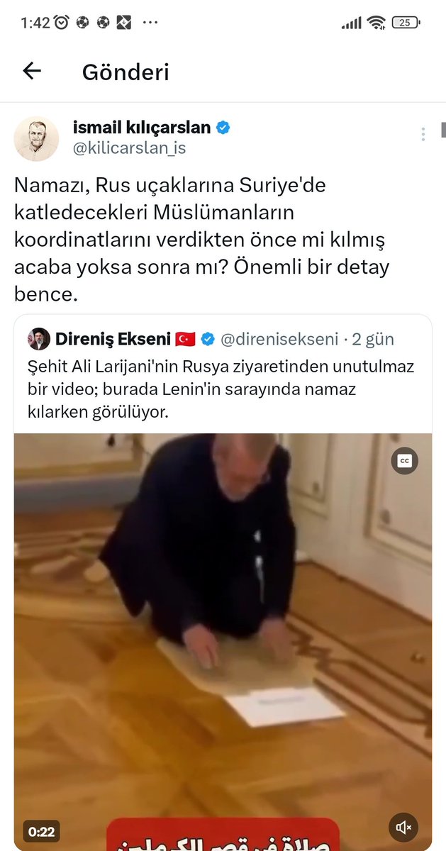 sonersner's tweet photo. İsmail Kılıçarslan böyle bir paylaşımda bulunmuş. Sadece Rabbim sizi ve sizin gibileri ıslah etsin diyorum. Bu mezhepçilik bataklığına batmışsınız çok zor durumda olduğunuzu söyleyeyim. Sizin için dua edecem https://t.co/LkTmmI8rI3