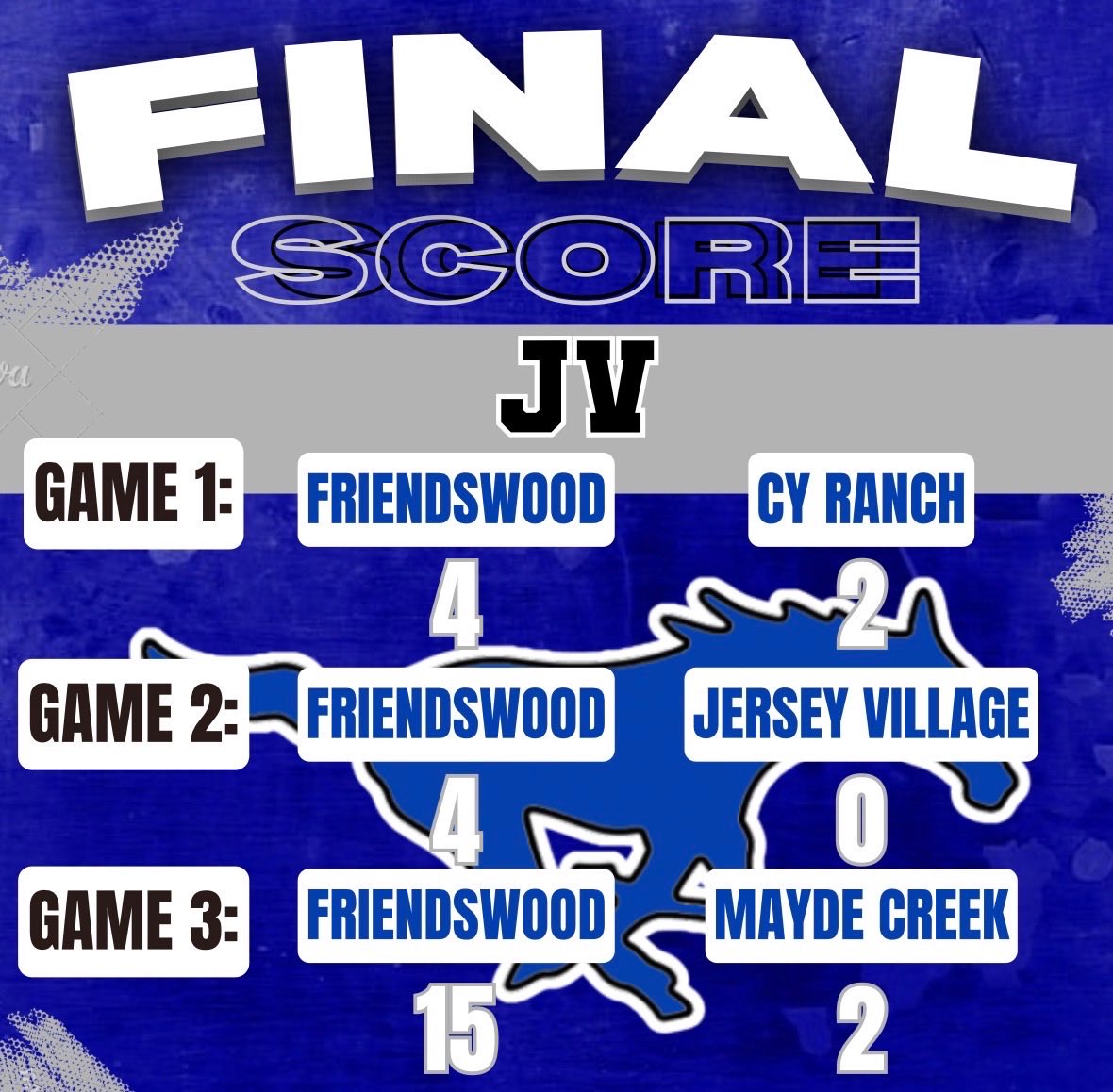 Friendswood Softball “Home of the Mustangs” tweet media
