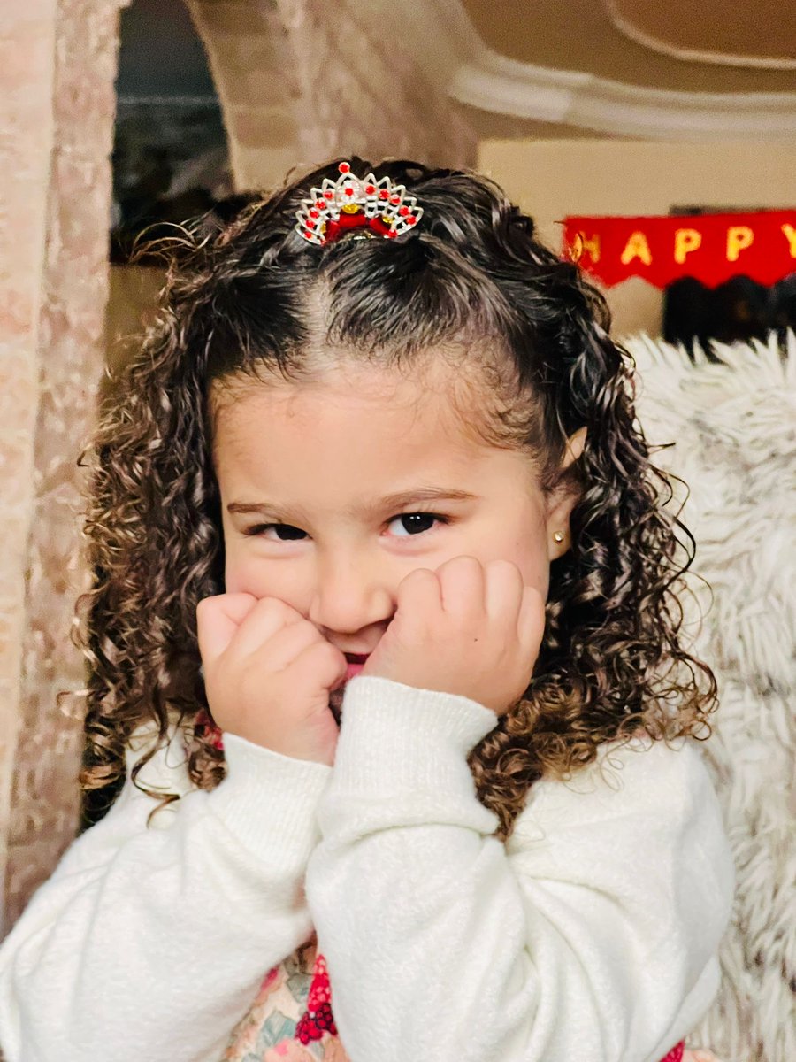 AbubakerAbedW's tweet photo. A lot of you know Aylool, my 3-year-old niece who suffered so very heartbreakingly during the genocide. 

Here’s her for the Eid with lots of eggs,  chocolates, and sweets. https://t.co/1EkC1JTmS8