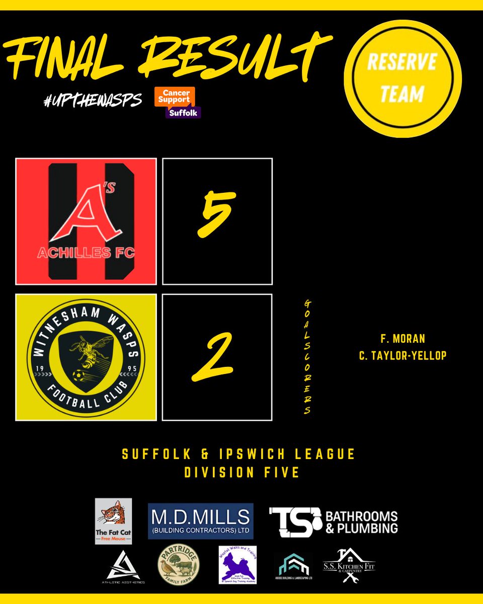 Witnesham Wasps FC tweet media