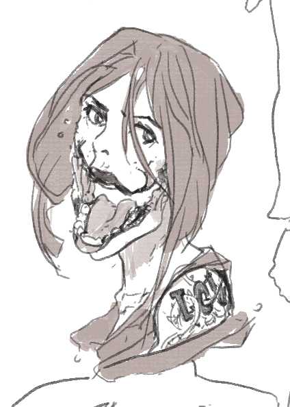 demgnum's tweet photo. she ate jawbreaker candy
#lineart #sketch https://t.co/Lqm1zq49t4