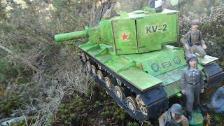 🚩 Soviet WW2 Steel in the Field! 🚩
Sharing some shots of this great Chinese plywood KV-2, and German composition figures photographed outdoors today. soldatini.eu/2026/03/soviet…

#eusoldatini, #KV2, #PGHEffelder, #plywood, #RedArmy, #ReinerKrock, #tank, #WW2