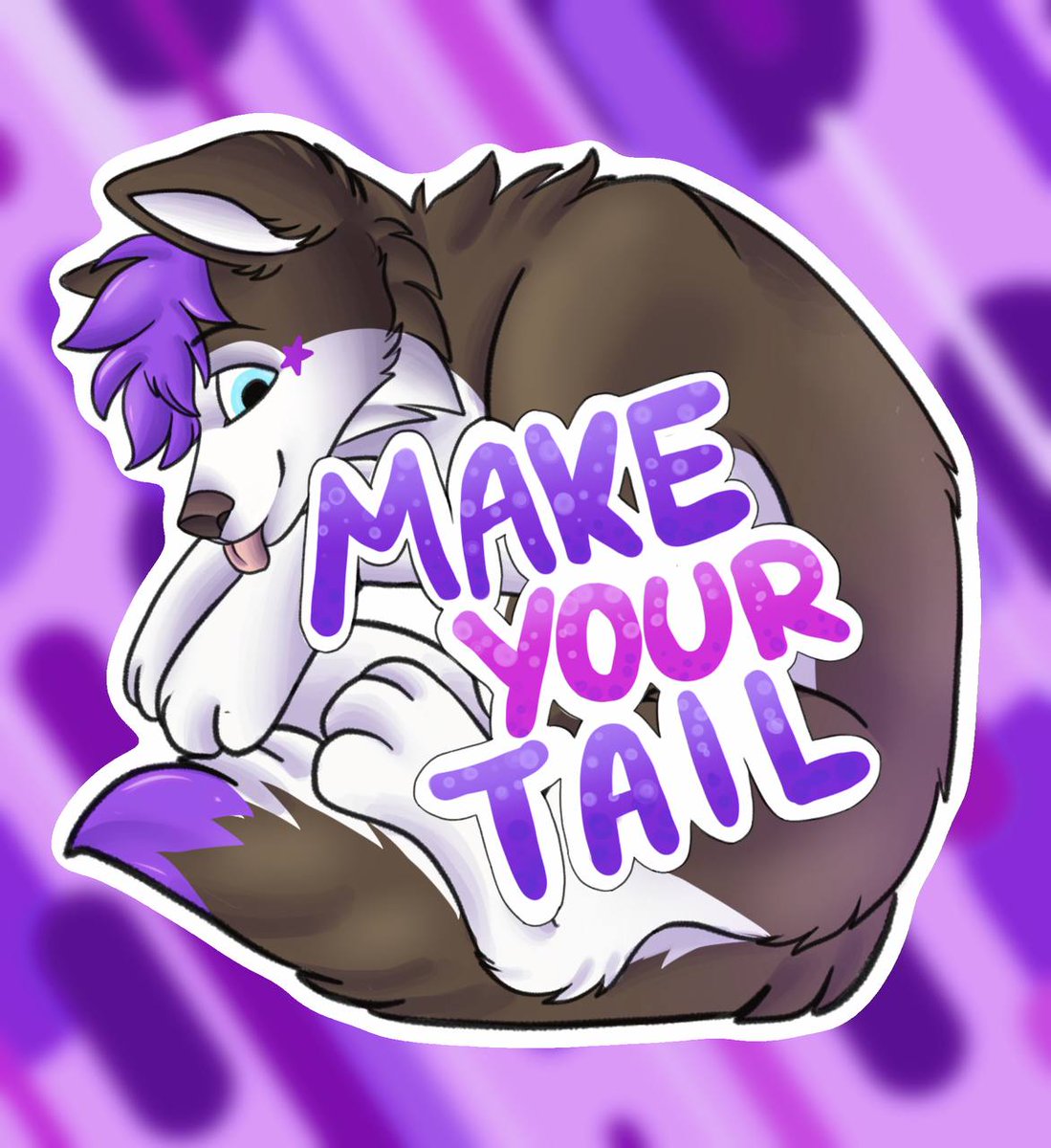 MakeYourTail's tweet photo. Meet the new look of our stickers! 

 From now on, every order comes with it — a tiny freebie that brings smile 🌟 https://t.co/IGkqmOGXPc