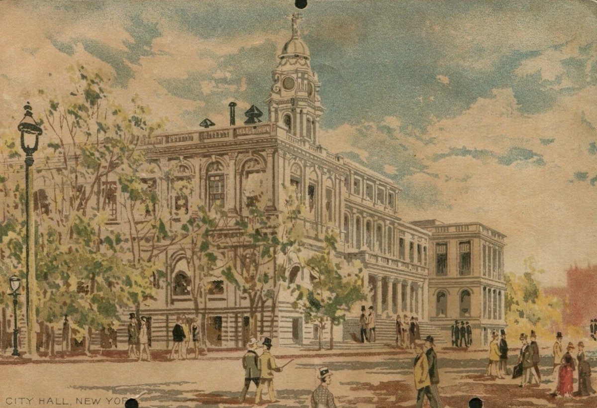 TheBostonIrish's tweet photo. Grumpy, anti-Irish nativist + #NewYorkCity Mayor Abram Hewitt refused to raise the #irishflag at City Hall on March 17, 1888 or review the #StPatricksDayParade. That fall, he lost his bid for re-election as mayor. https://t.co/6gxeQrtvV7 @StPatsParadeNYC @IrelandinNY @IrishEcho @irishamerica @IAHSNYC