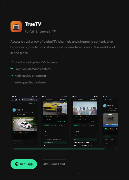 CHyena86701's tweet photo. 📺 Watch hundreds of global TV channels — completely free.
Live broadcasts, on-demand shows &amp; movies from around the world, all in one place.
No subscription. No catch. Just TV. 🌍
👉 https://t.co/RxTAM7G1l6

#FreeTV #Streaming #TrueTV https://t.co/mwCubPfNeh
