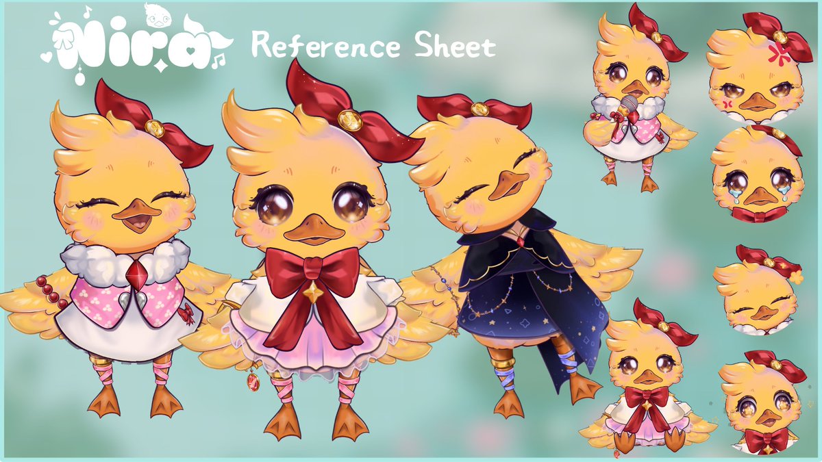 Just Nira 💛 Duck Vtuber tweet media