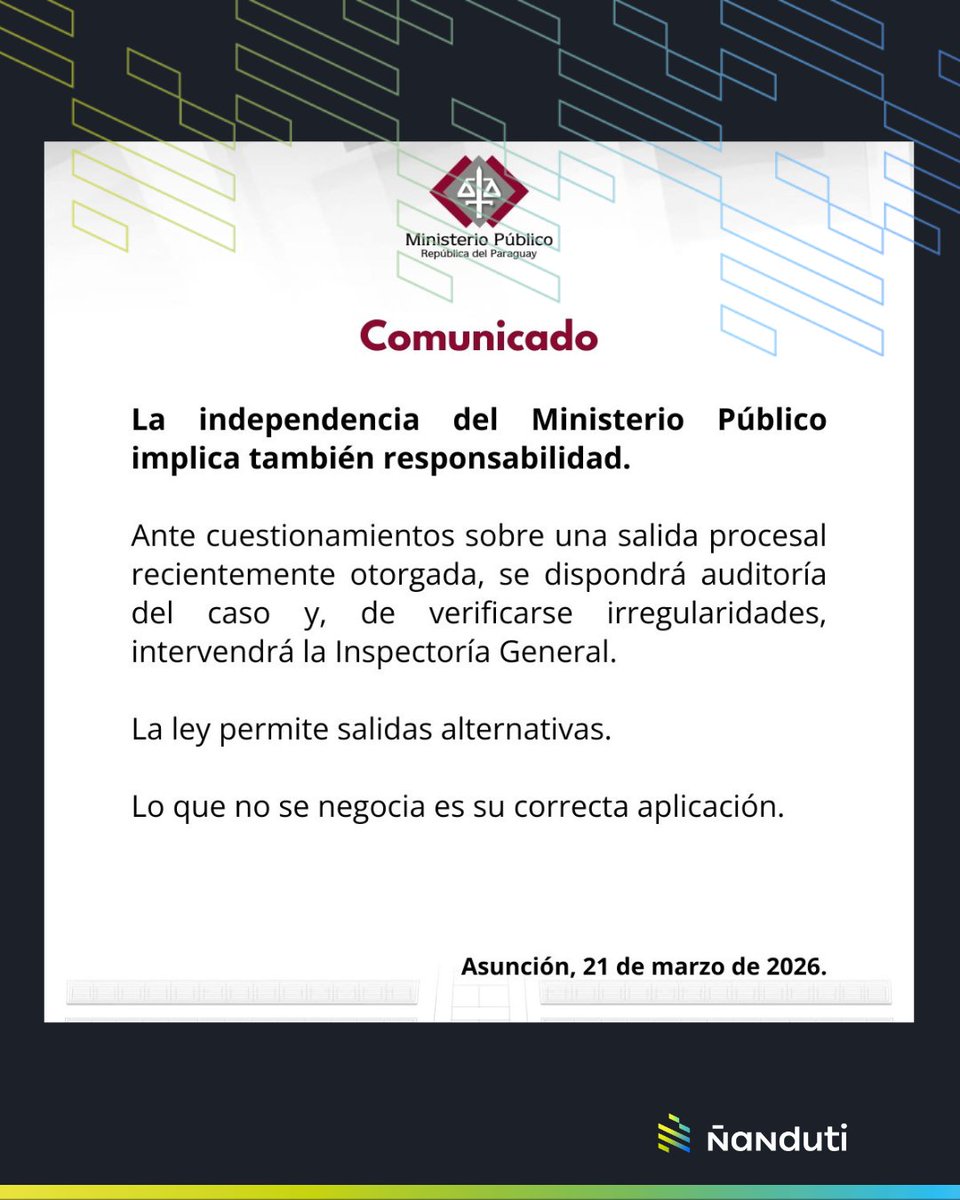 Radio Ñandutí tweet media