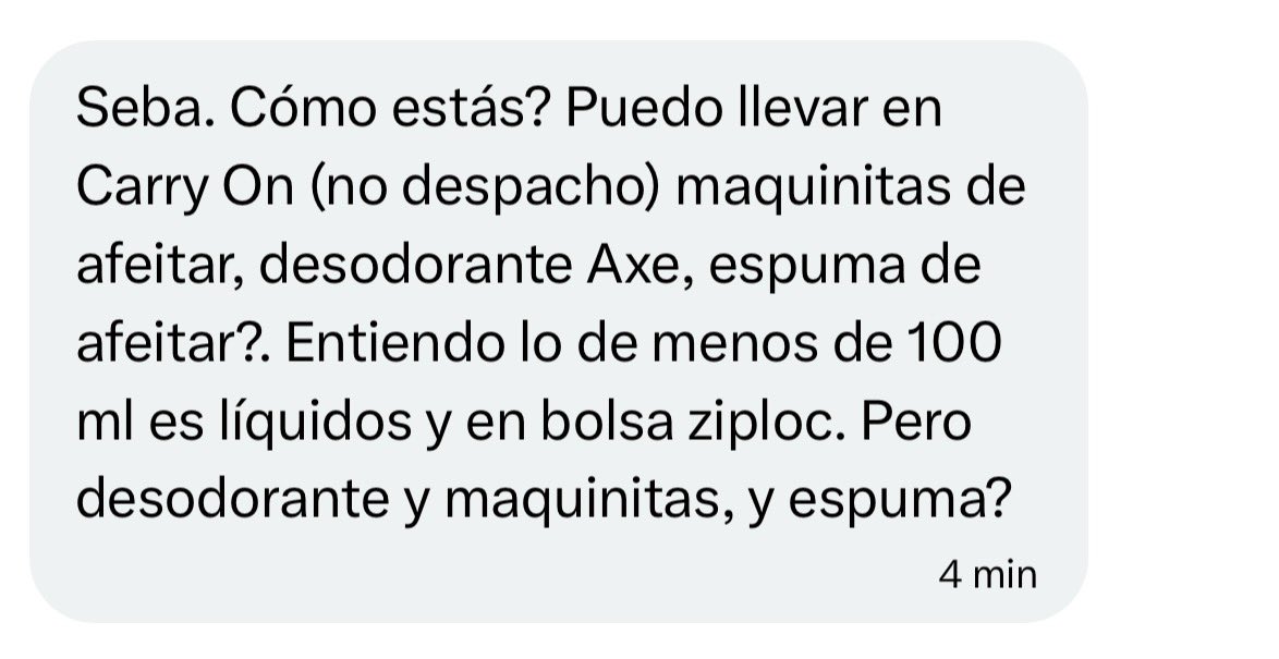 Seba - El chico de las millas ✈️ tweet media