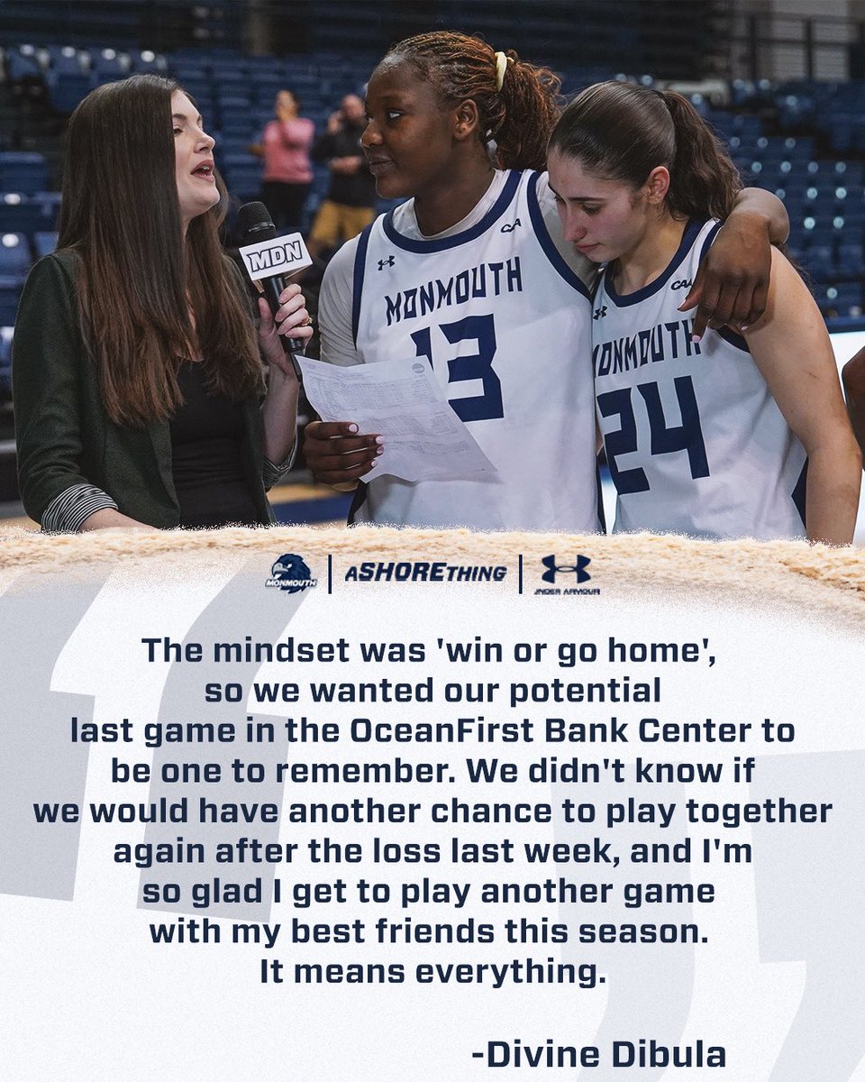 Monmouth Women's Basketball tweet media
