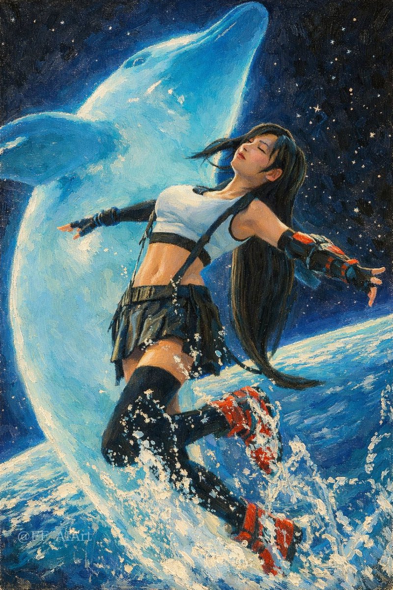 dAIly Final Fantasy Art tweet media