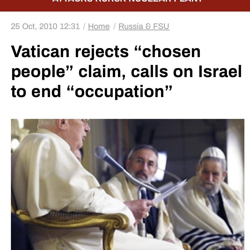 Pope Respecter tweet media