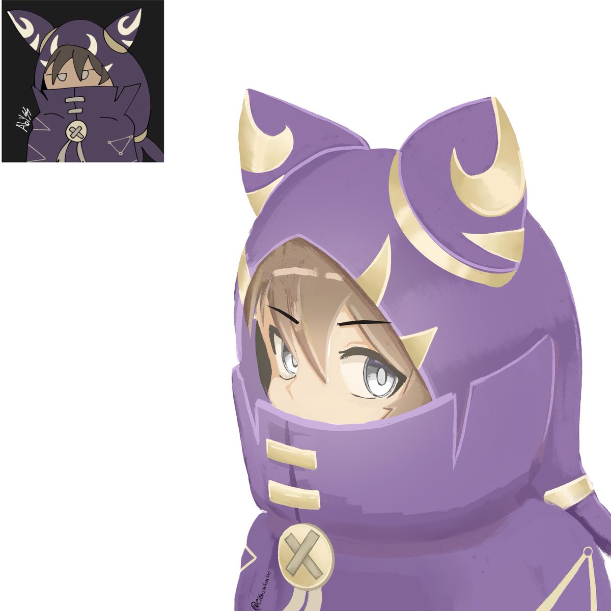 Me divertí dibujando tu OC KSJDJDKDD espero te te guste el FanArt <a href="/7maicolS/">7Maicol Soto</a>  #fanart #artmoots