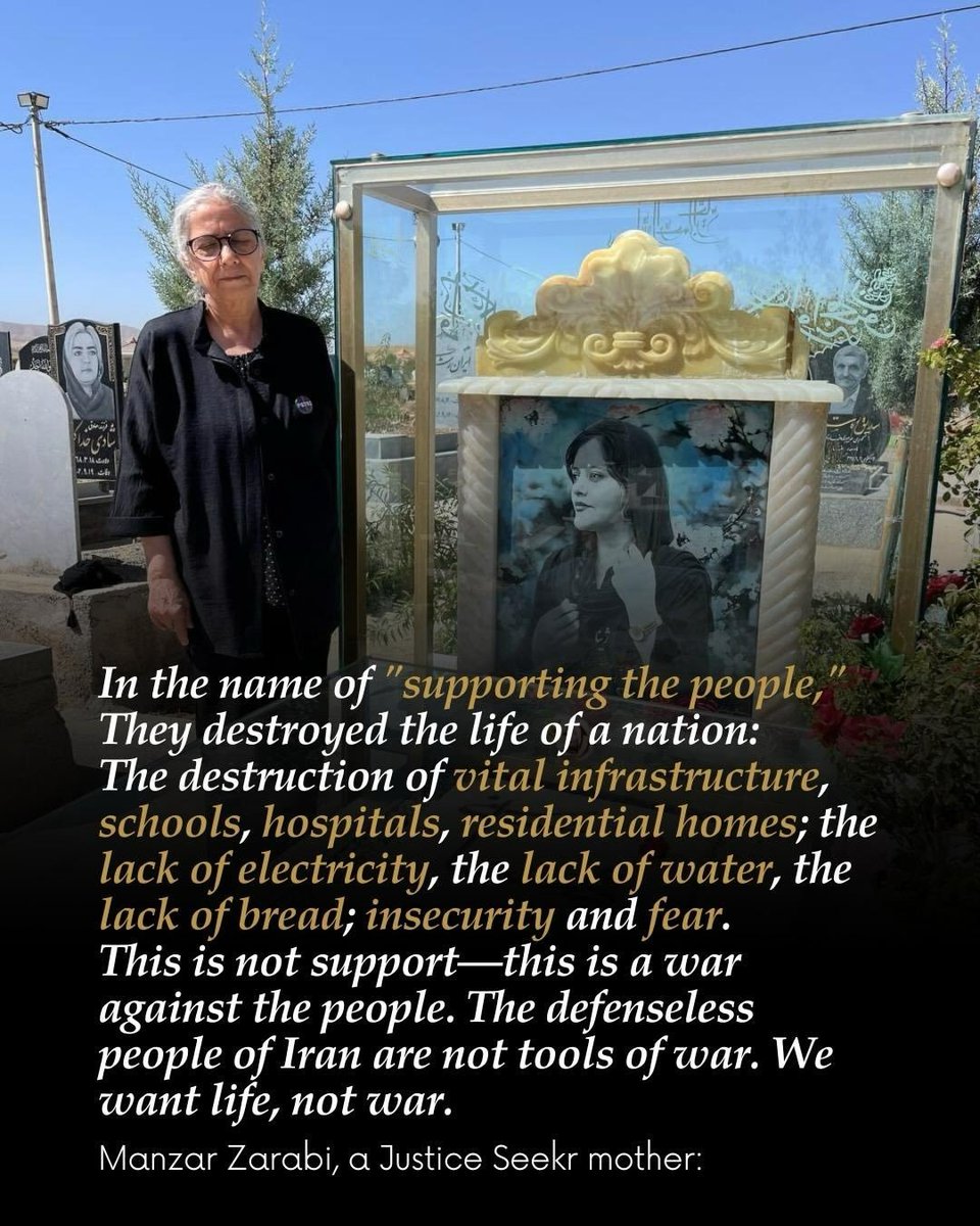 Iranian Voices Against War tweet media