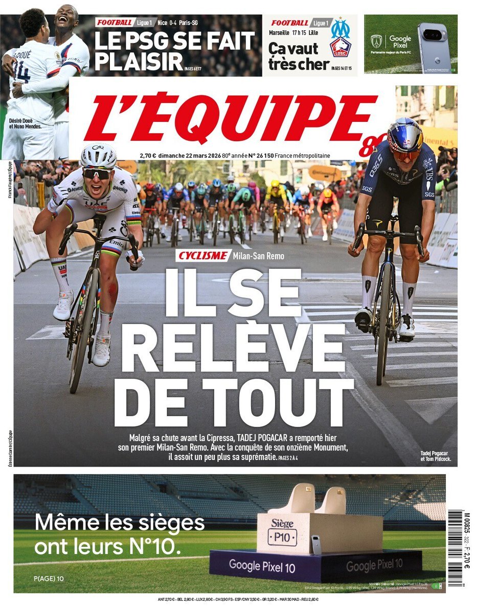 L'Équipe tweet media