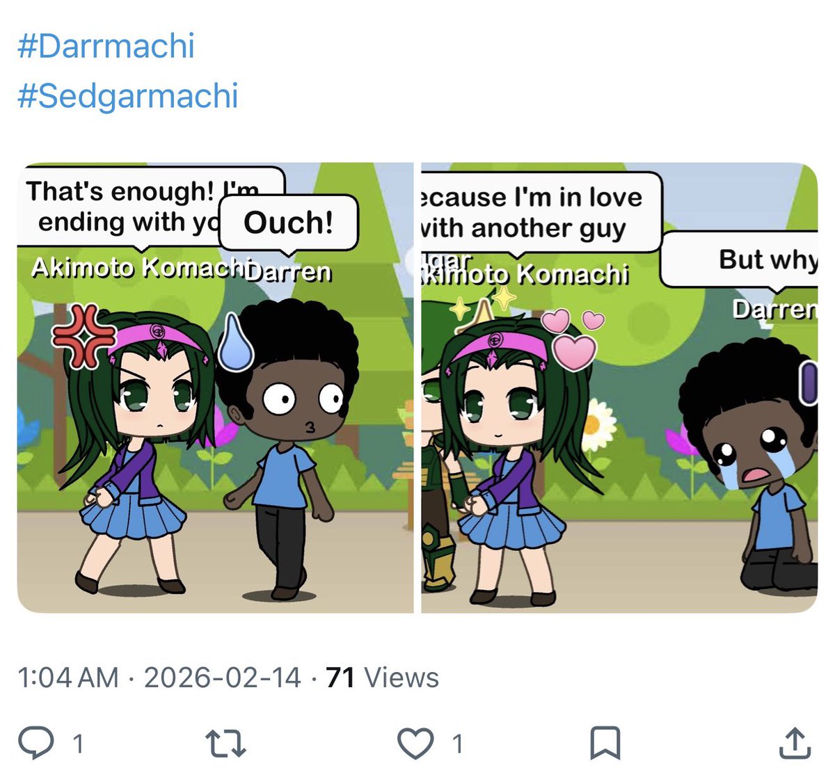 Darren ♡ Komachi’s husband♡ tweet media