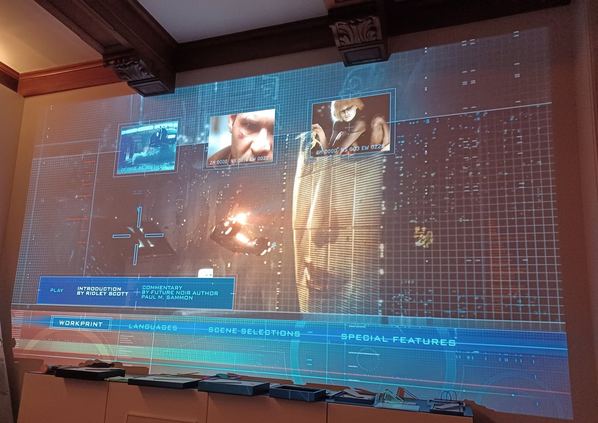 juliandebacker's tweet image. #BladeRunner Workprint Cut. First time.