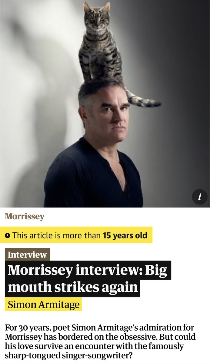 Morrissey and Wine tweet media