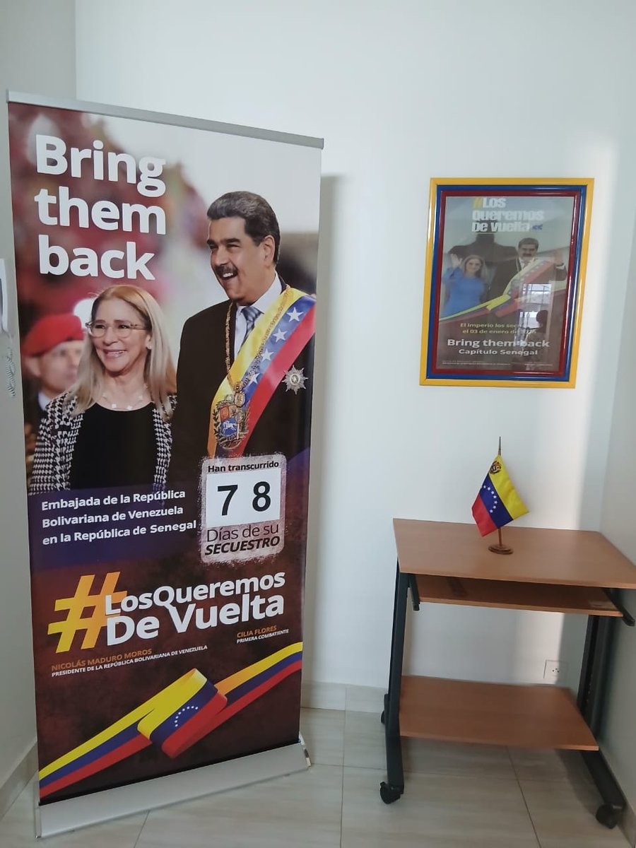 Embajada de Venezuela en Senegal tweet media