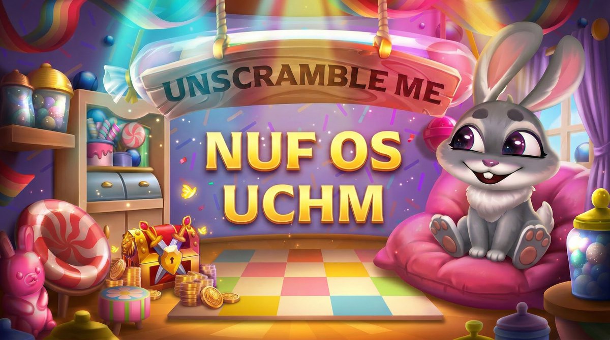 CaesarsGames's tweet photo. 🐰✨ Hey there, sugar pop! I've got a little secret about my Nook… but I #scrambled it up just for you! 🔤Can you unscramble my special message?💜 Then hop on over and let's have some fun together — my Nook is waiting for you! 🍬👇 Free coins >> https://t.co/W0C4rQwQH5 https://t.co/PNBJEPNDIO
