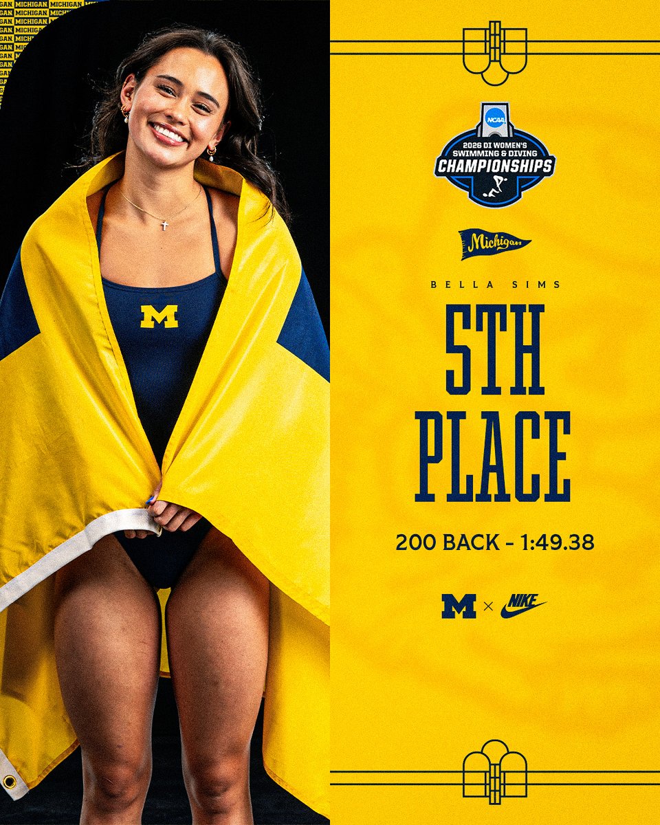 Michigan Swimming & Diving tweet media